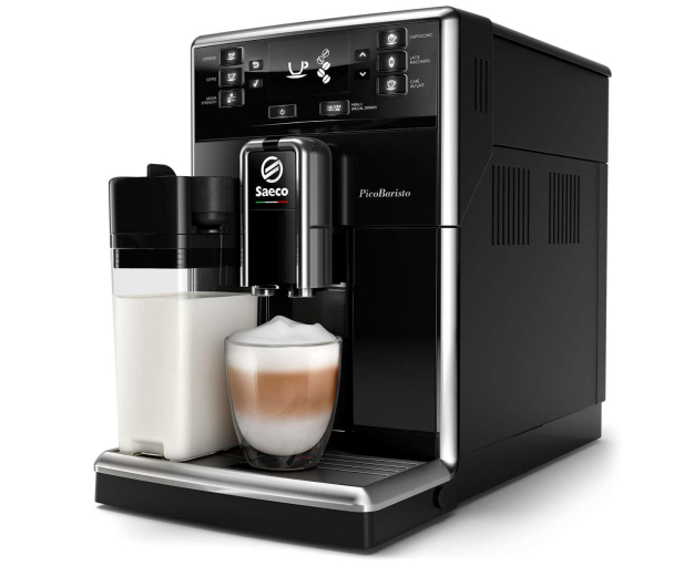 Saeco PicoBaristo SM5460/10 Piano Black, 10 napojów, filtr AquaCle - 1386102 - zdjęcie 4